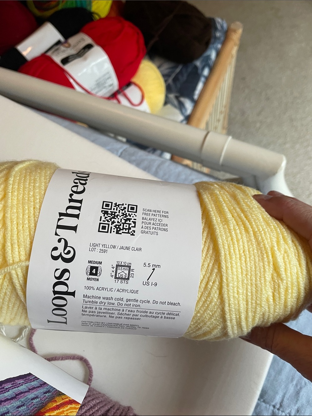 Loops & Threads Soft Classic Yarn Bundle - Multi Color - Picture 2 of 9